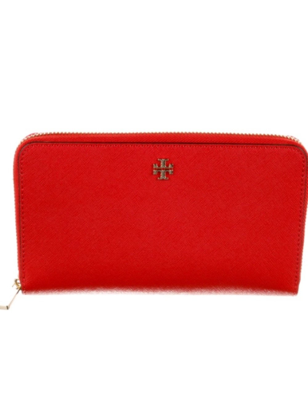 Tory Burch Continental Wallet in Poppy Red